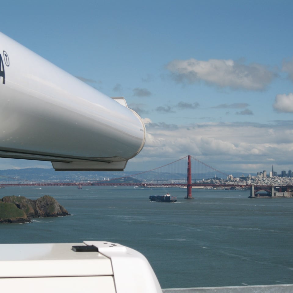 Terma SCANTER Coastal Surveillance Golden Gate Bridge