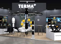 Terma booth at DSEI 2019.