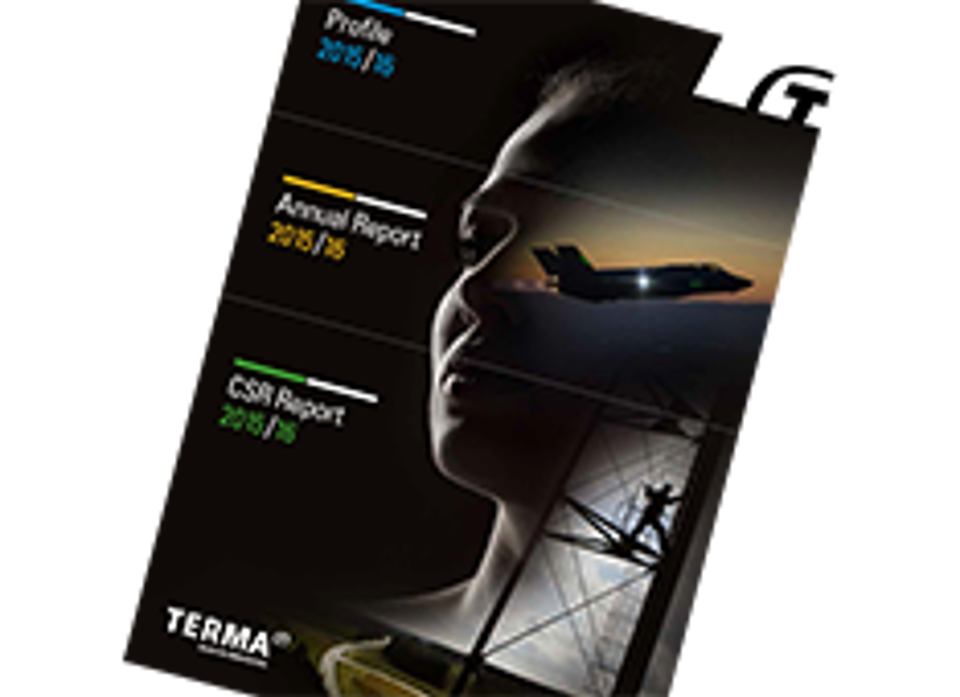 Terma A/S – Annual Report for the 2015/16 fiscal year.