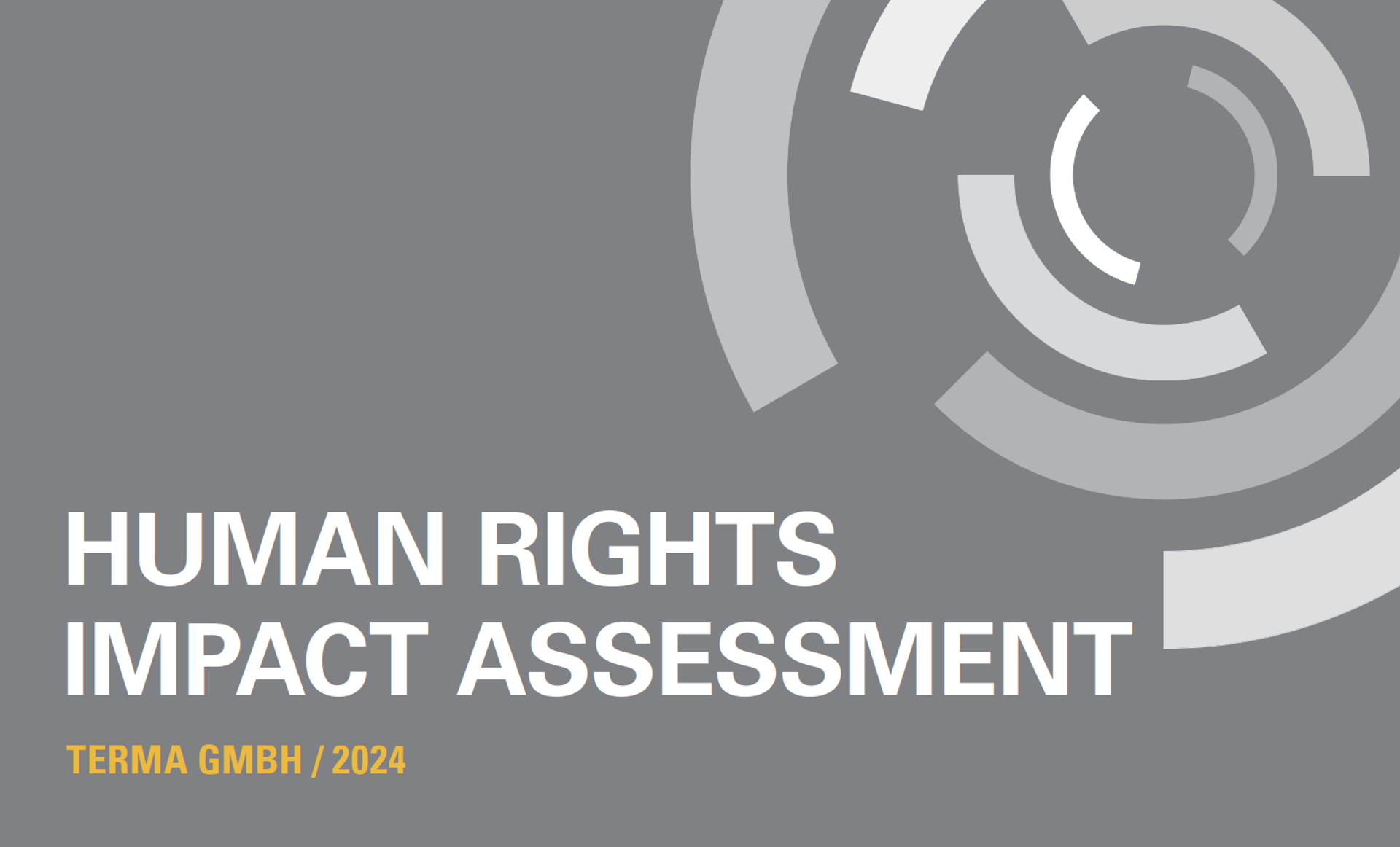 Human Rights Impact Assessment Terma GMBH 2024
