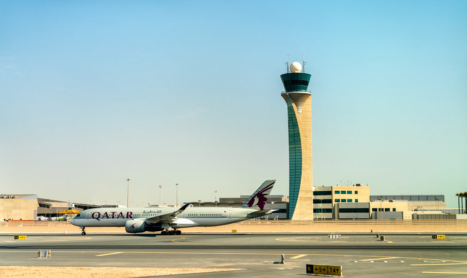 Doha International Airport.