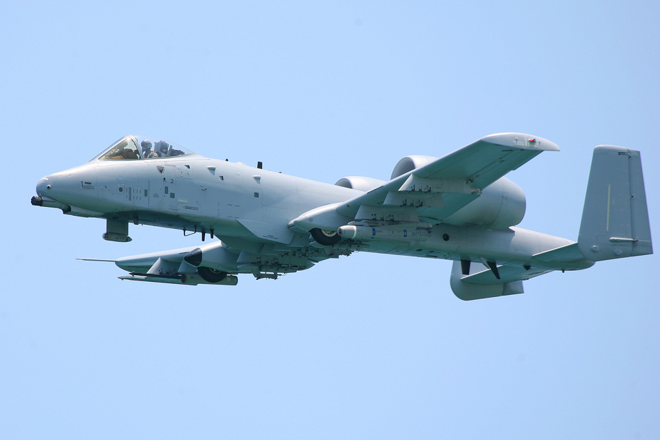 U.S. Air Force A-10C Thunderbolt II aircraft.