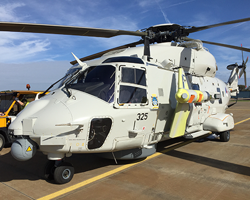 Terma Aircraft Survivability Equipment installed on Dutch NH90 helicopters