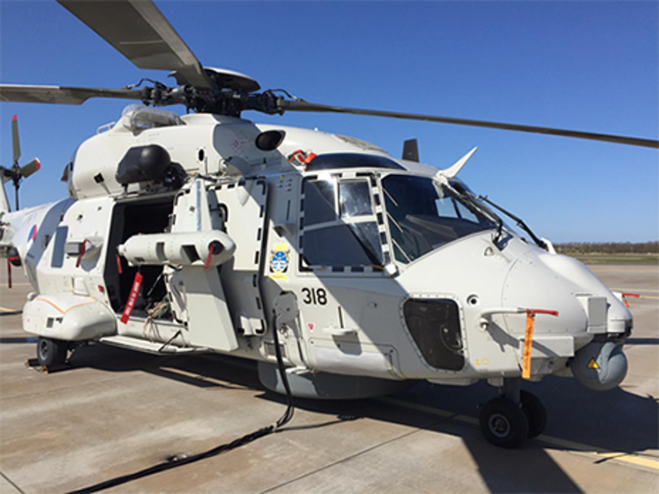 Terma Aircraft Survivability Equipment on RNLAF NH90 Ready for Operational Use