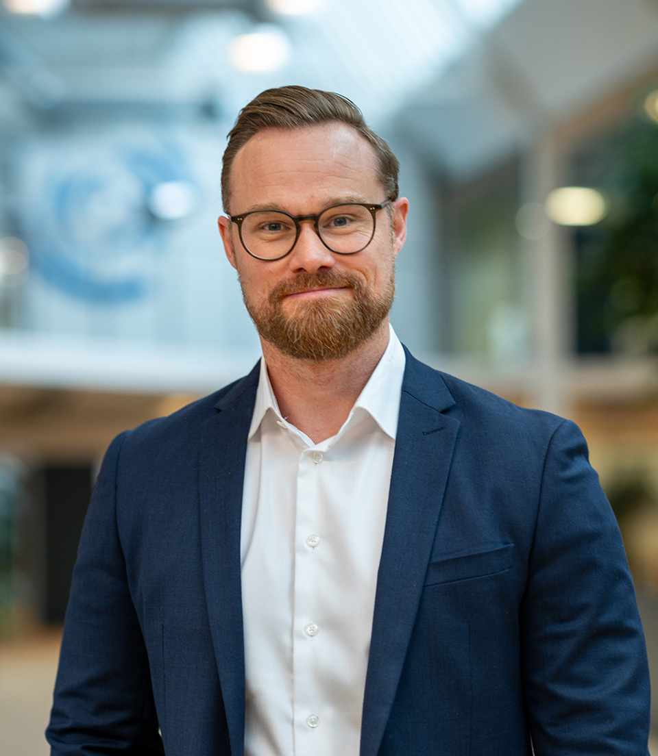 Portrait of Jesper Böhnke.