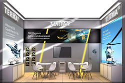 Terma booth at Singapore Airshow 2020.