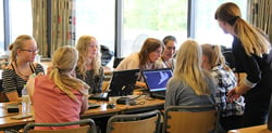 Girls’ Day in Science at Terma 2017.