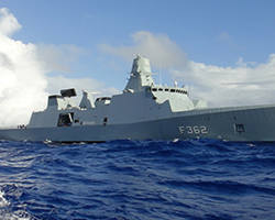 Maritime and Naval Industry Event On Board Danish Frigate