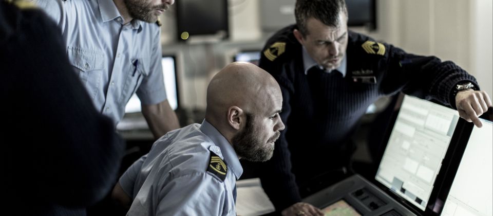Command and control room.