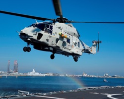 Terma Aircraft Survivability Equipment installed on Dutch NH90 helicopters prepared for final tests, MASE, Modular Aircraft Survivability Equipment