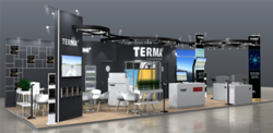 Terma booth at Paris Air Show 2019.