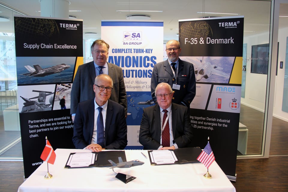 Terma and Scandinavian Avionics team up to form Avionics Center Denmark