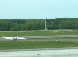 Terma SCANTER Surface Movement Radar at Riga Airport.