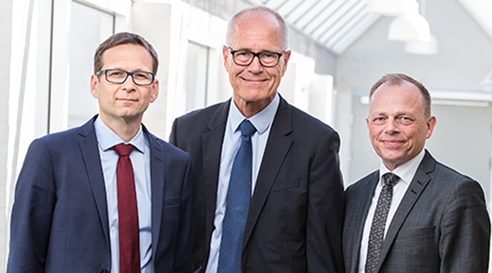 Continued growth in Terma, fiscal report 2017/2018, executive management Terma
