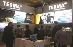 Terma employees at Indo Defence 2018 in Jakarta, Indonesia.