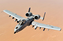 U.S. Air Force A-10 aircraft.