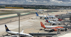 Airport seen from above.