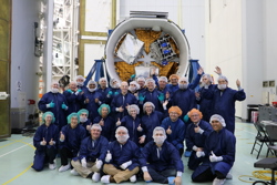 SpaceX, NASA, and ASIM installation team.