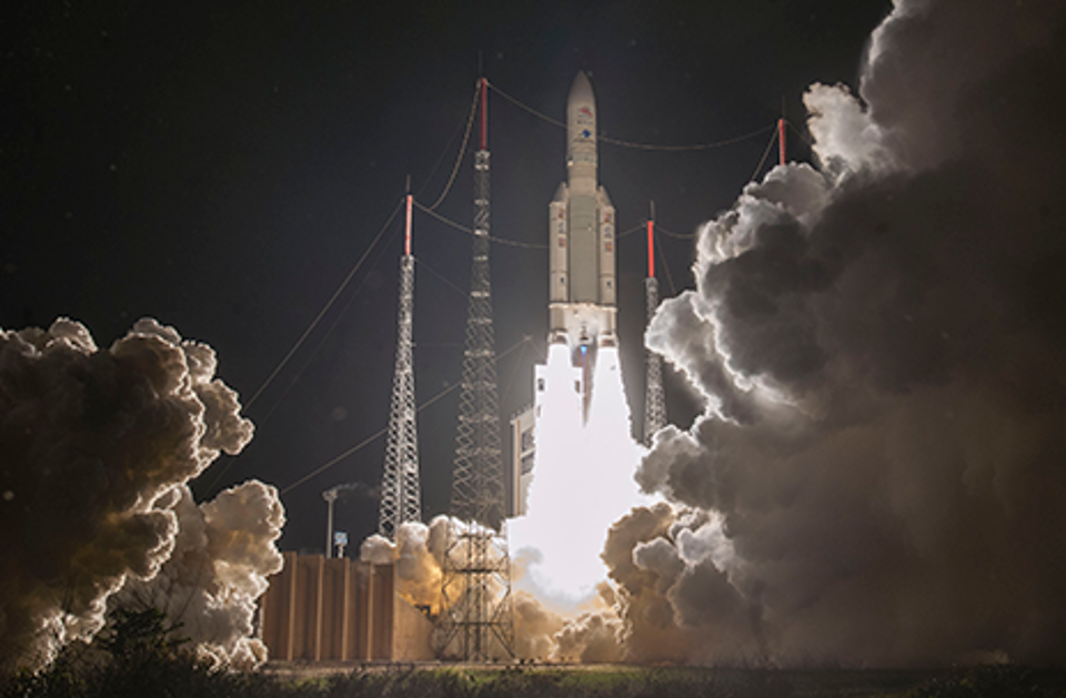Successful launch of BepiColombo, PCDU, Power Conditioning and Distribution Unit