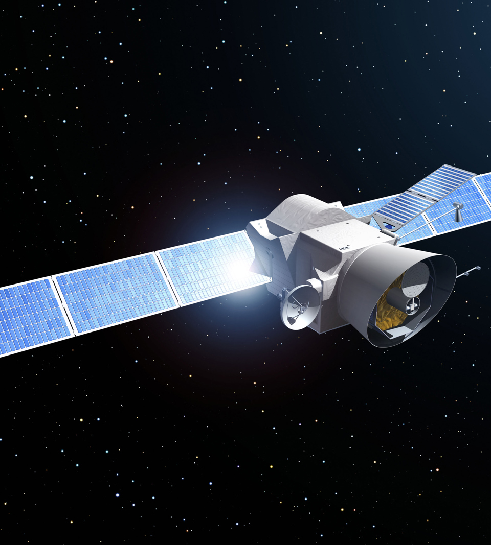 Satellite in space.