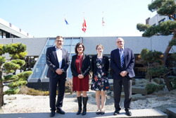 Australian Ambassador Mrs. Mary Ellen Miller and Second Secretary Lara Hope visited Terma.