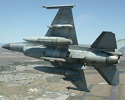 Missile Warning and Flare-up for Netherlands F-16, Pylon Integrated Dispenser System, PIDSU, missile warning system AAR-60(V)2 MILDS-F