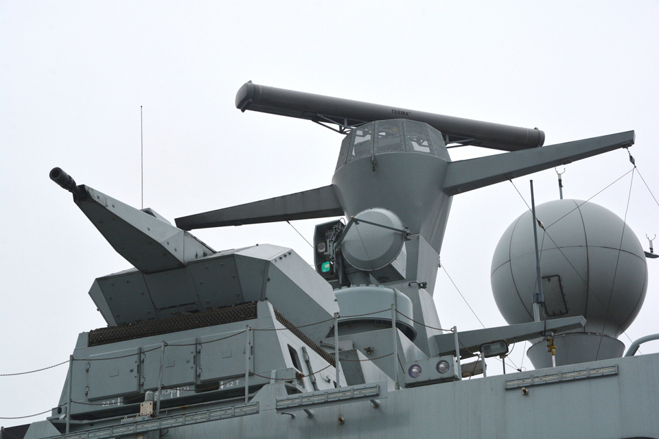 Terma's SCANTER radar on a navy vessel.