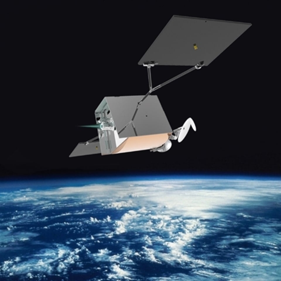 Oneweb Satellite With Thruster