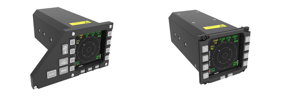 Terma Tactical Threat Display for fighter jet.