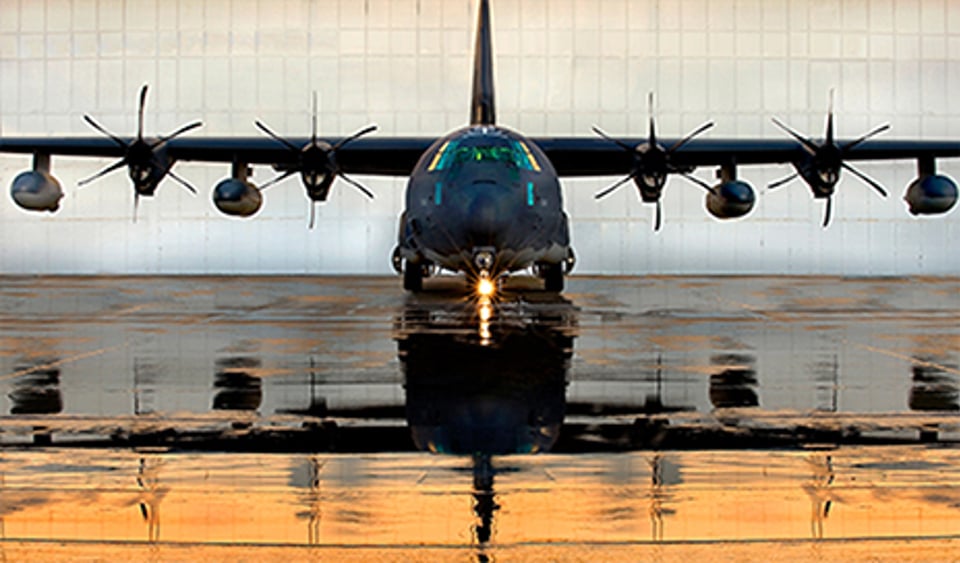 Lockheed Martin C-130J Super Hercules.