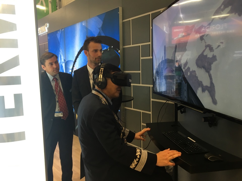 Visualizing Electronic Warfare using Virtual Reality, VR