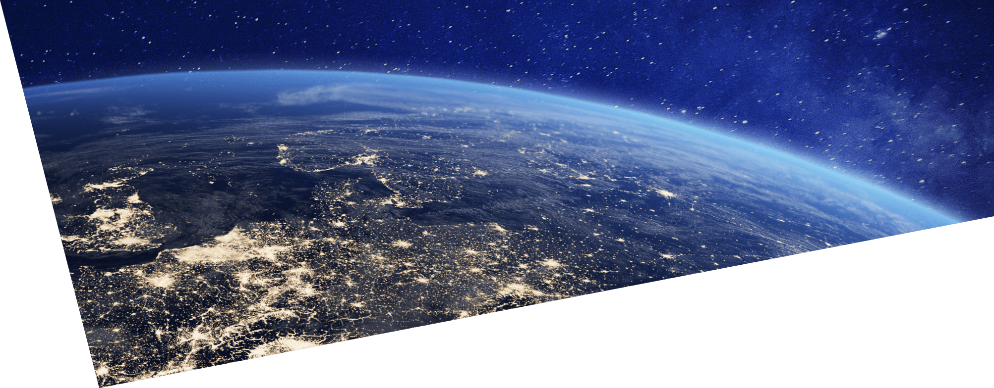 Europe at night viewed from space with city lights showing human activity in Germany, France, Spain, Italy and other countries, 3d rendering of planet Earth, elements from NASA; Shutterstock ID 1072726052; purchase_order: -; job: -; client: -; other: -